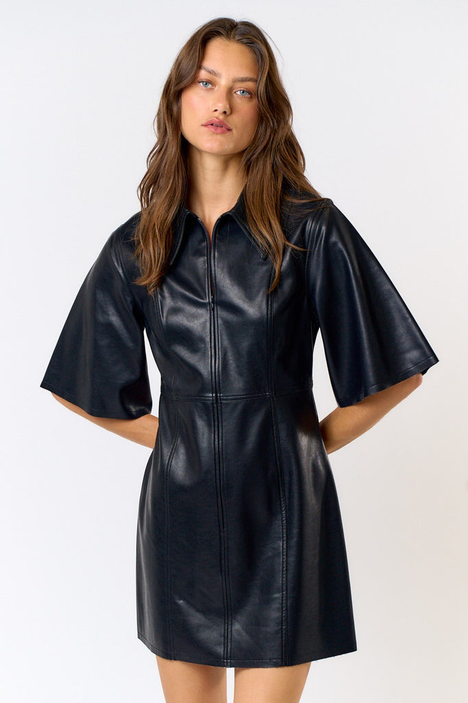 Faux Panel Dress Faux Panel Dress