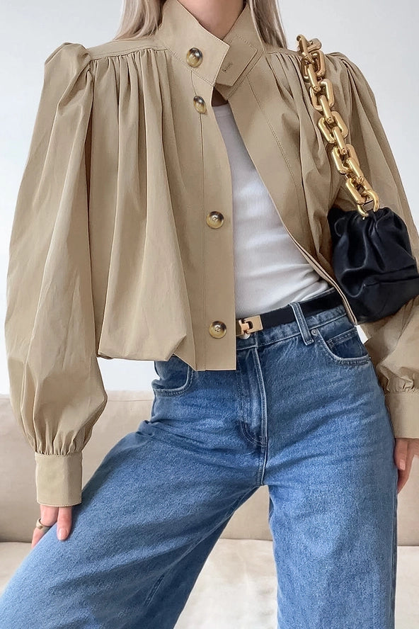 London Mist Crop Jacket