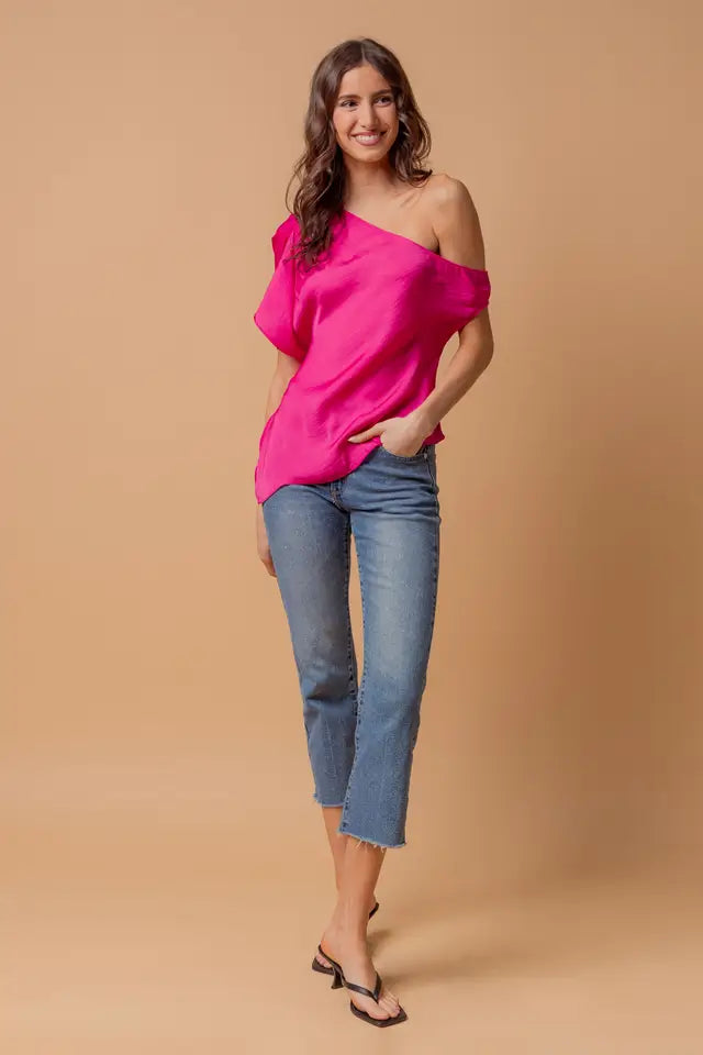 Bare Blossom Off Shoulder Blouse