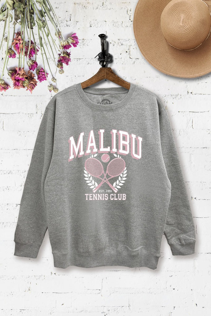 Malibu Tennis Club Sweatshirt - Grey