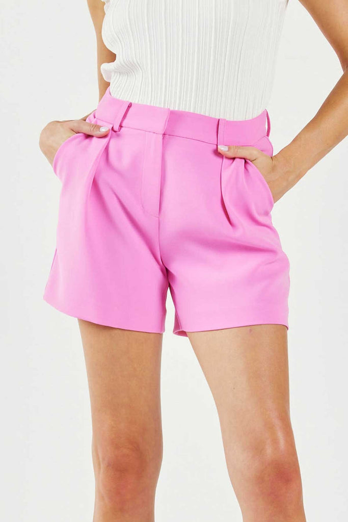 Pretty Pintucked Shorts