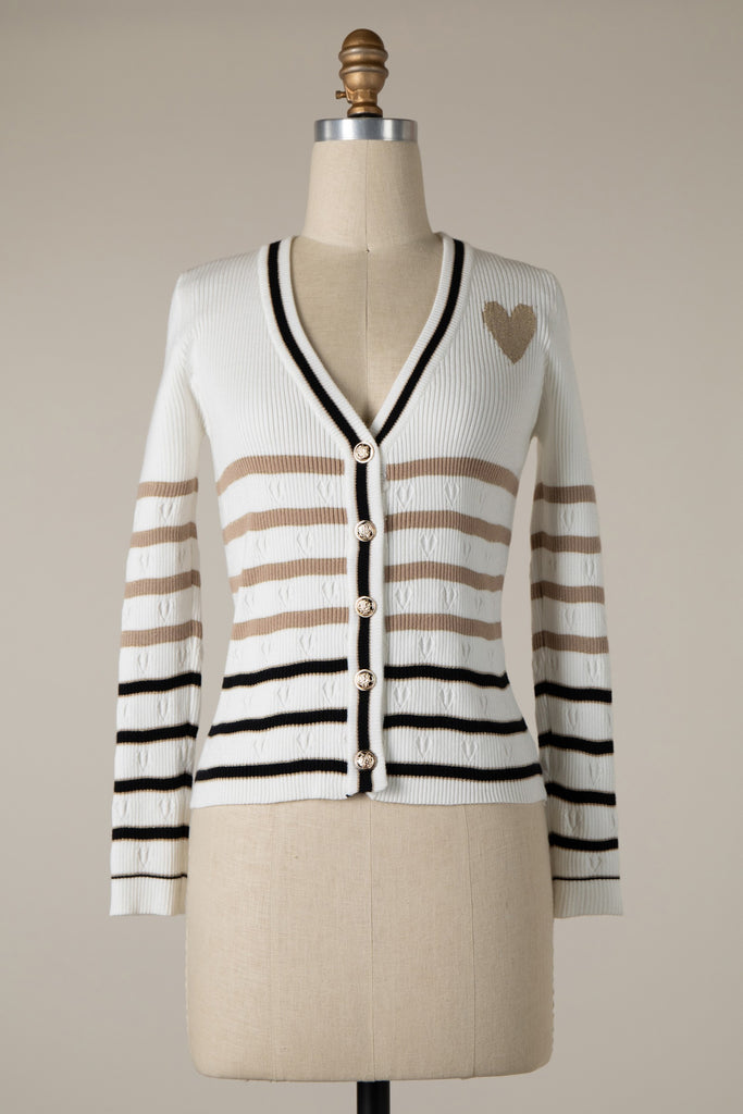 Lovely Hearts Cardigan