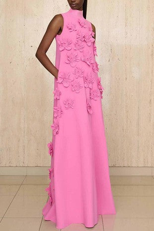 Rose Petal Dream Long Dress