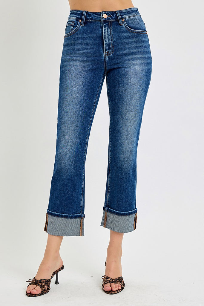 Ankle Cuff Jeans