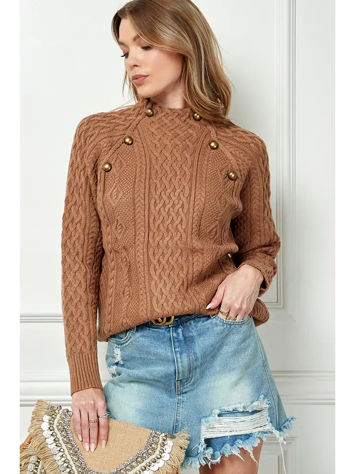 Toffee Trails Pullover