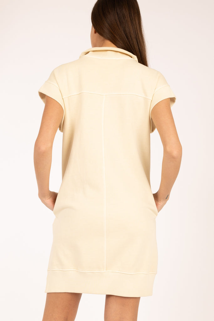 Chai Cream Mini Dress
