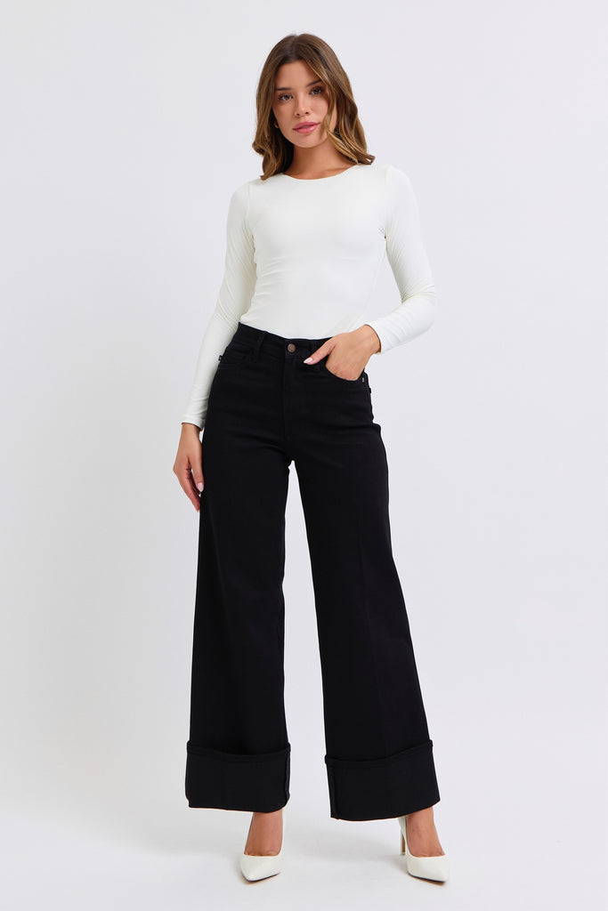 High Waist Wide Leg Jeans