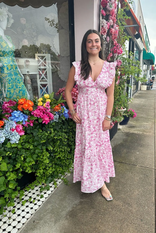 Printed Maxi Dress