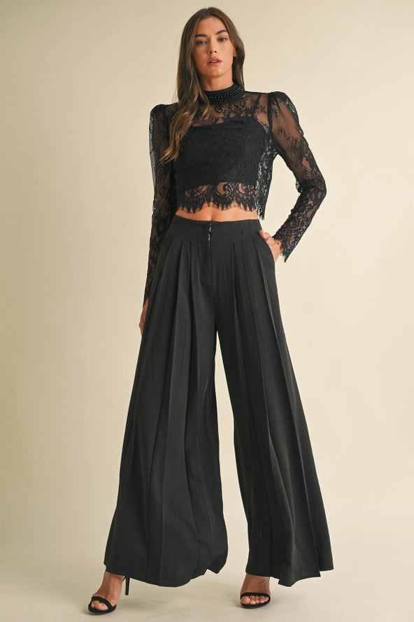 Black Swan Lace Blouse