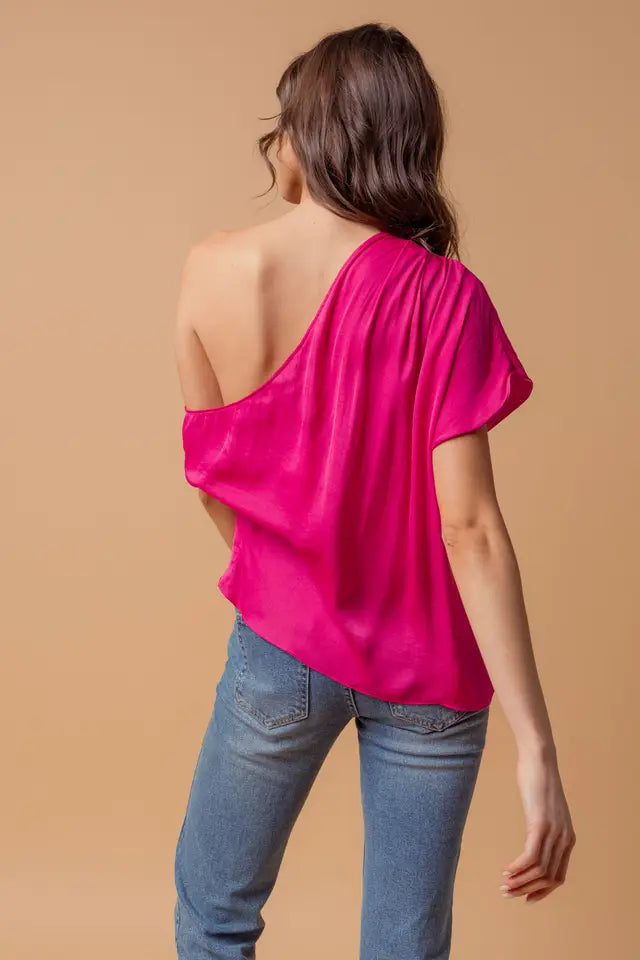 Bare Blossom Off Shoulder Blouse