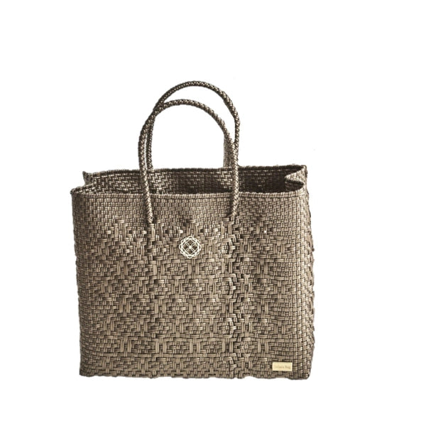 Escaping Resort Small Totes - Gold