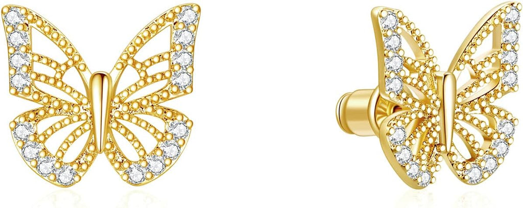 Butterfly Stud Earrings