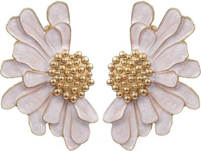 Over Daisy Statement Earrings