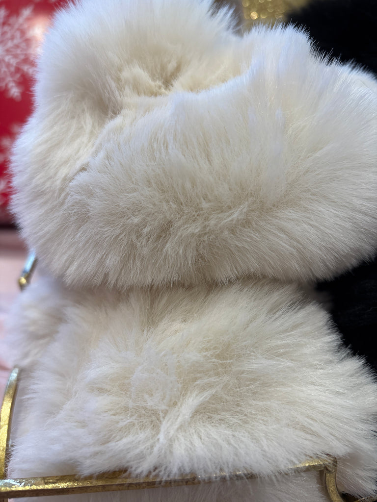 Winter Furry Wrist Cuffs