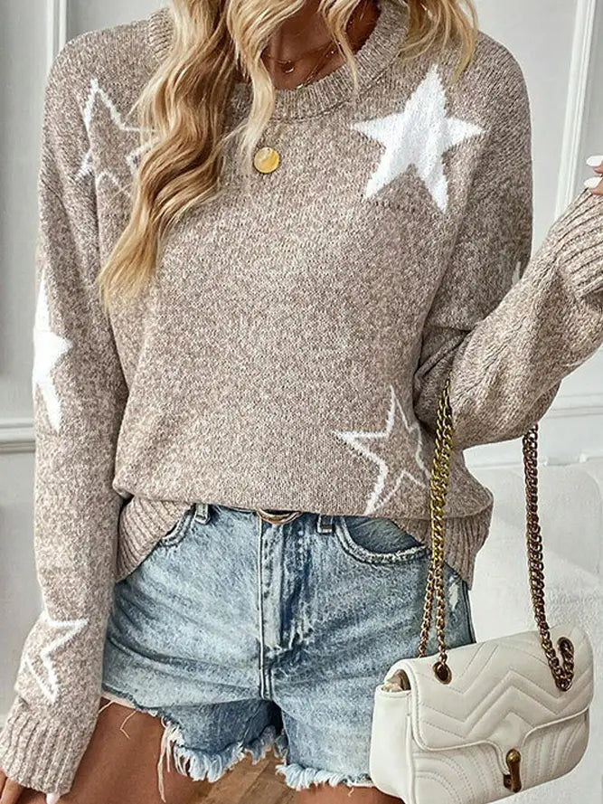 Starlit Cozy Knit Sweater