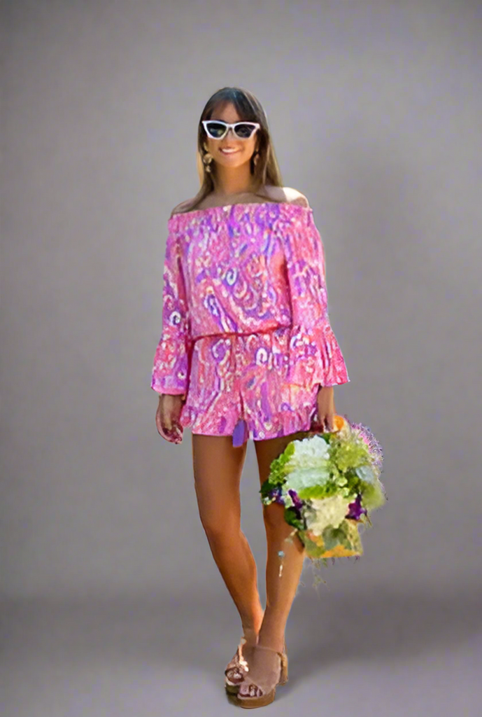 Lavender Latte Romper