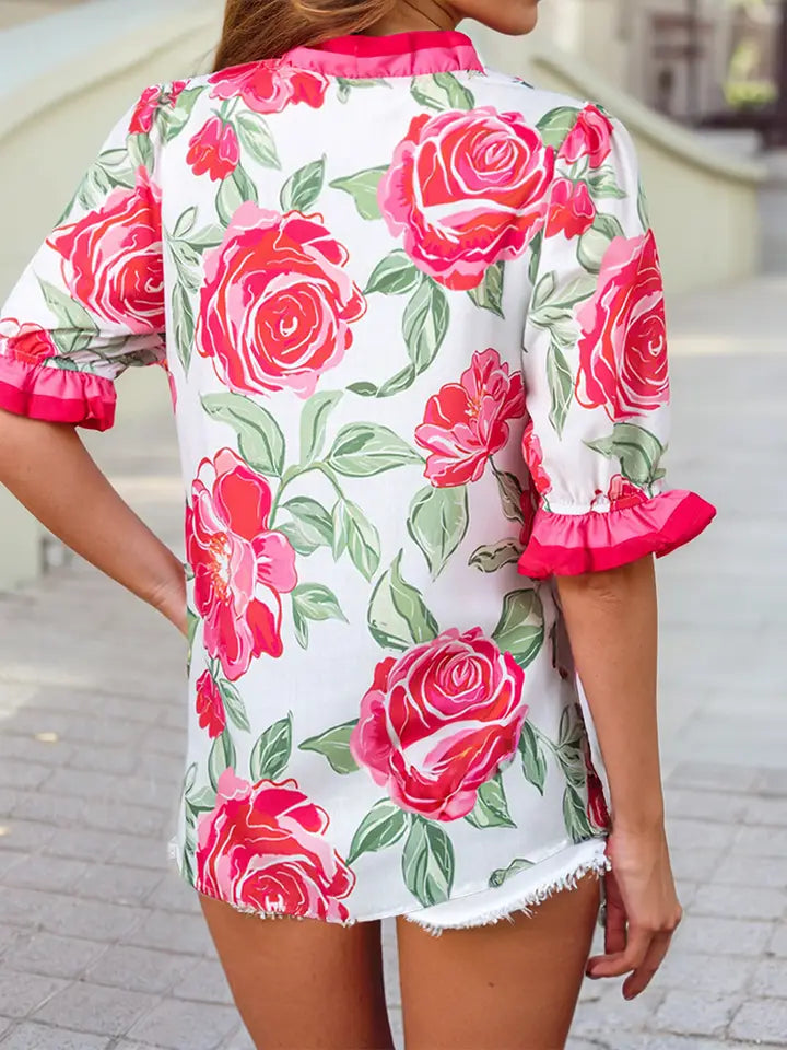 Roseleaf Charm Blouse