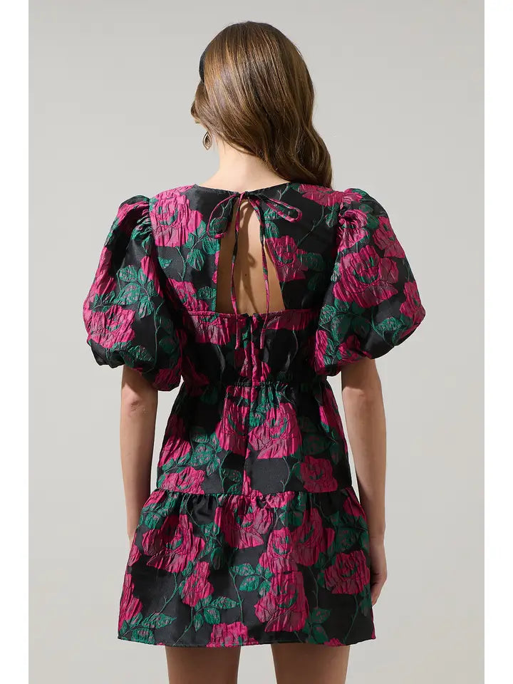 Black Orchid Bloom Dress