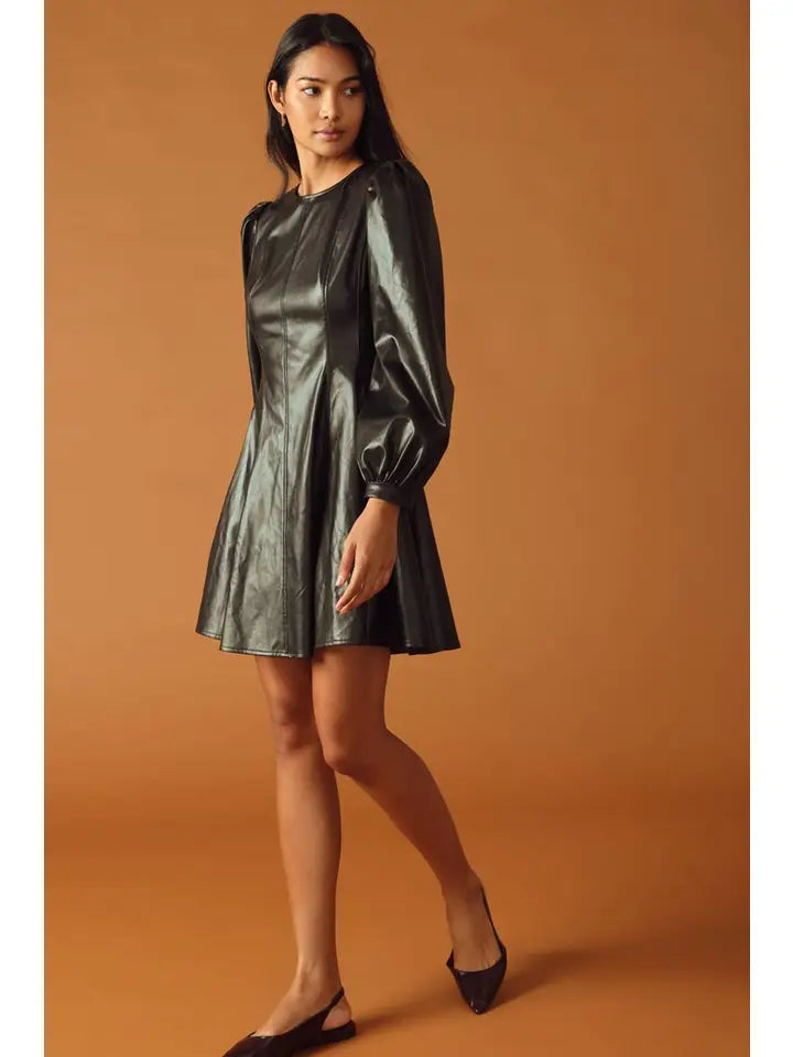 Leather Kiss Dress
