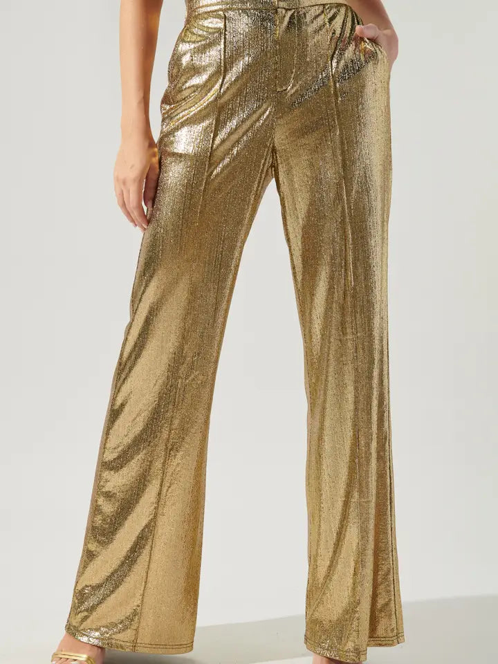 Aurora Shine Gold Pants