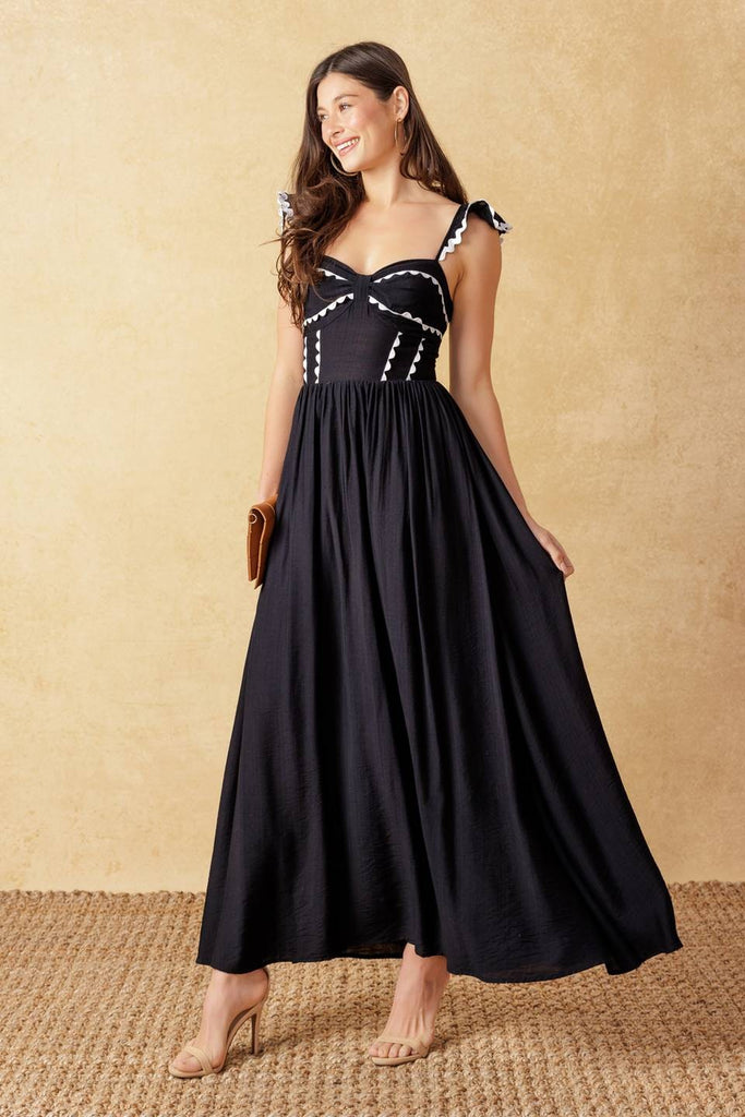 Duel Grace Long Midi Dress