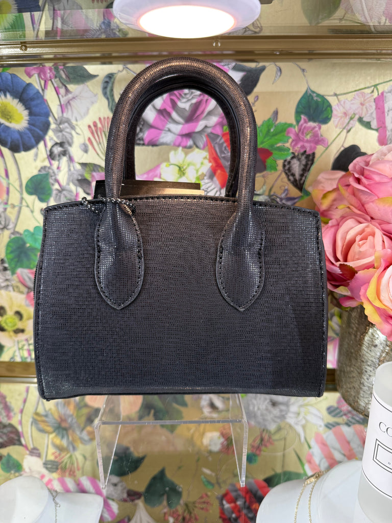 Noir Luxe Mini Tote