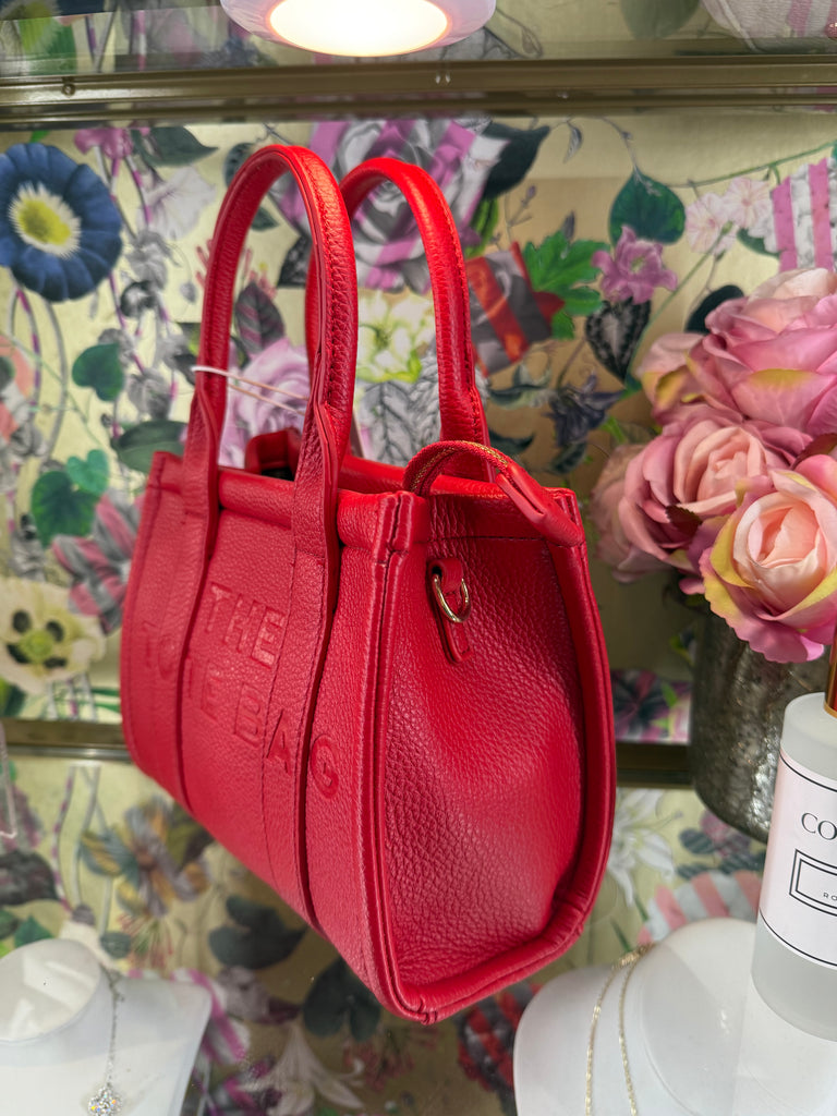The Cherry Luxe Mini Tote
