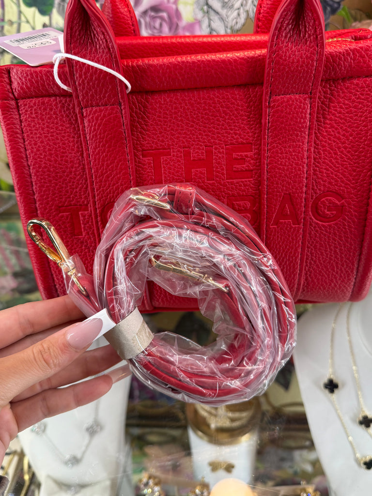 The Cherry Luxe Mini Tote