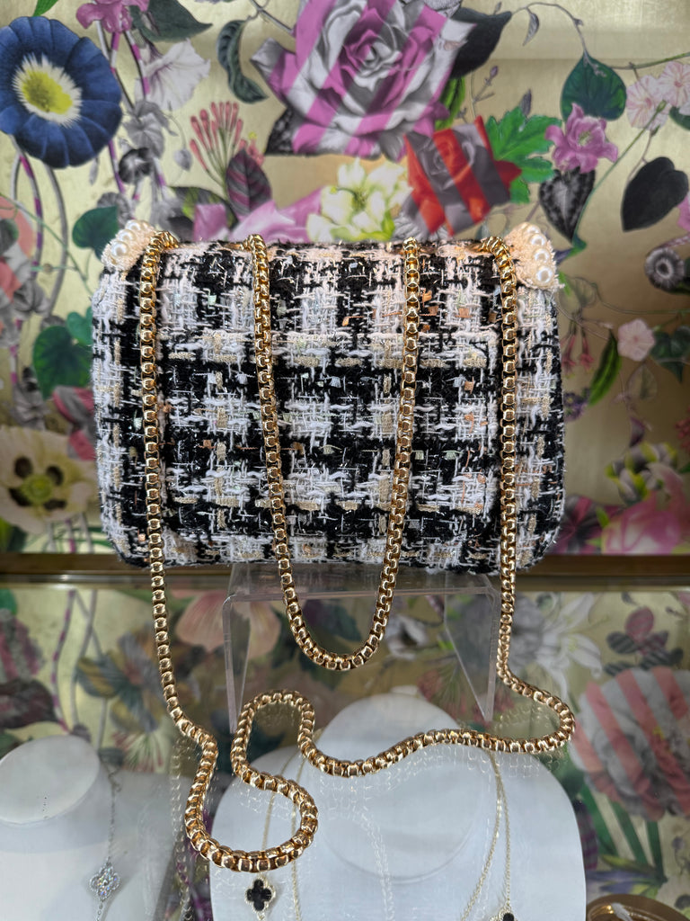 Couture Whisper Tweed Bag