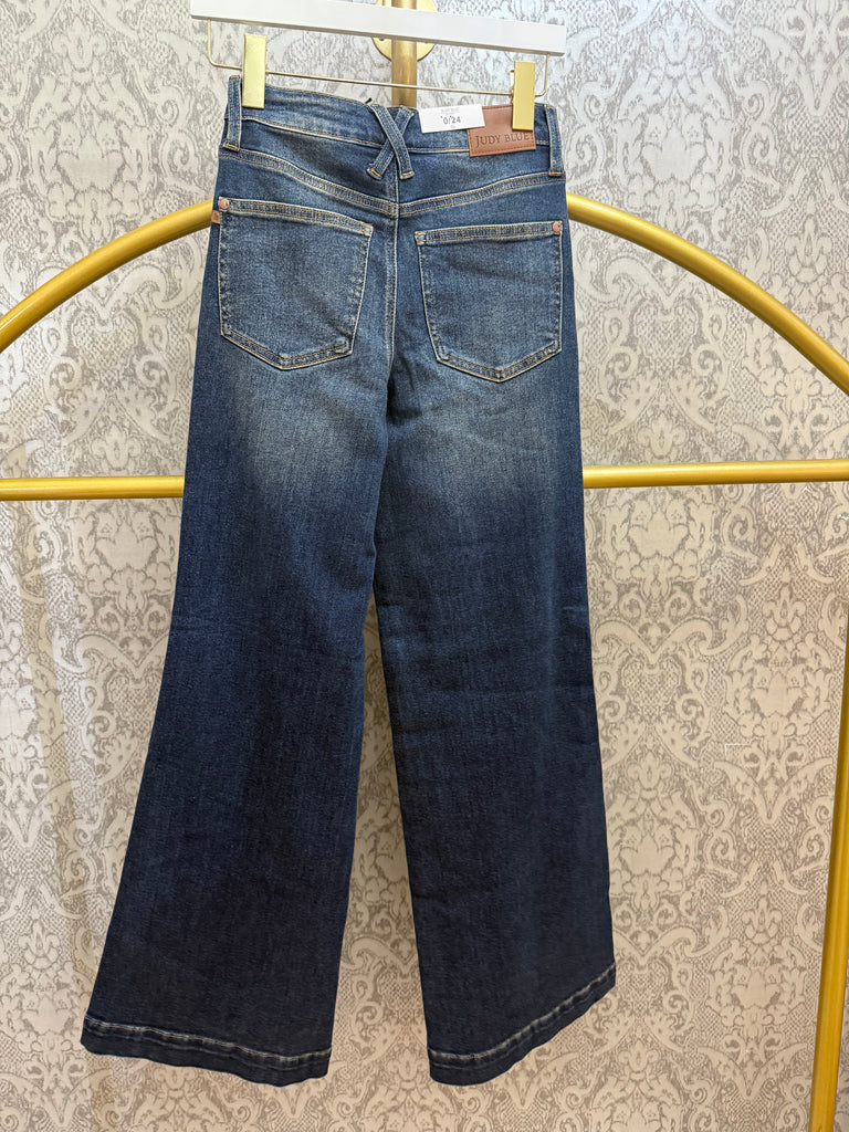 Starlit Fade Wide-leg Jeans