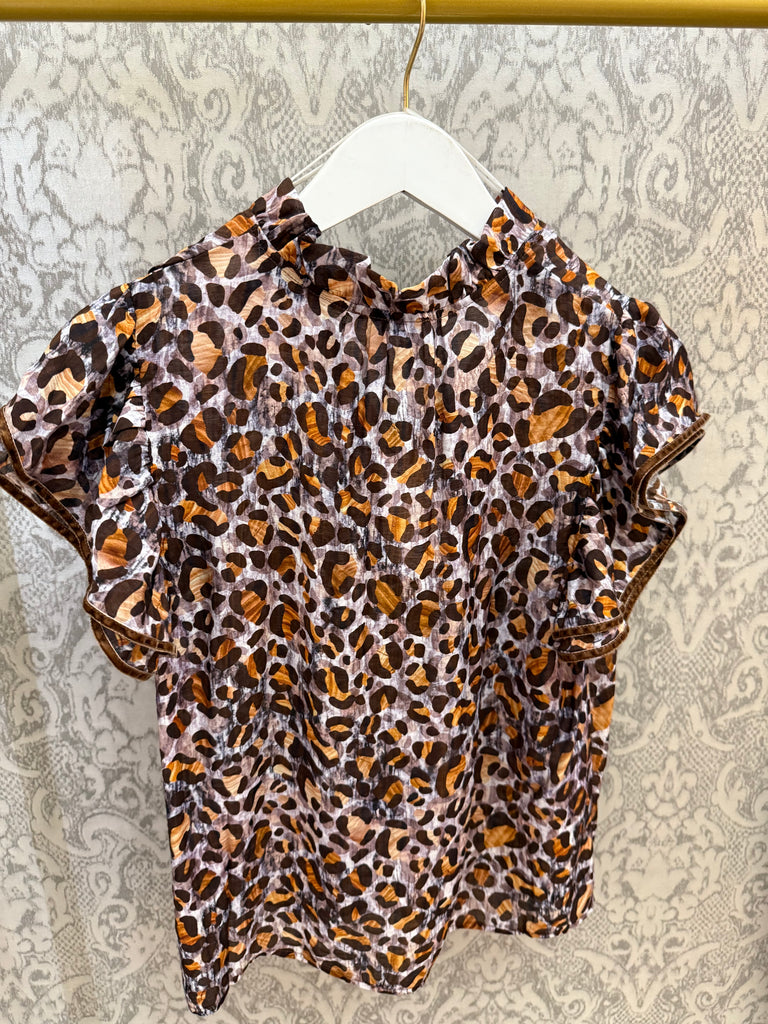 Amber Dawn Leopard Top