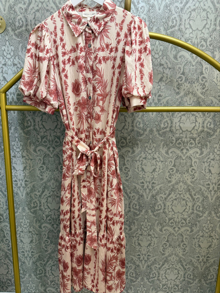 Cranberry Vine Dress