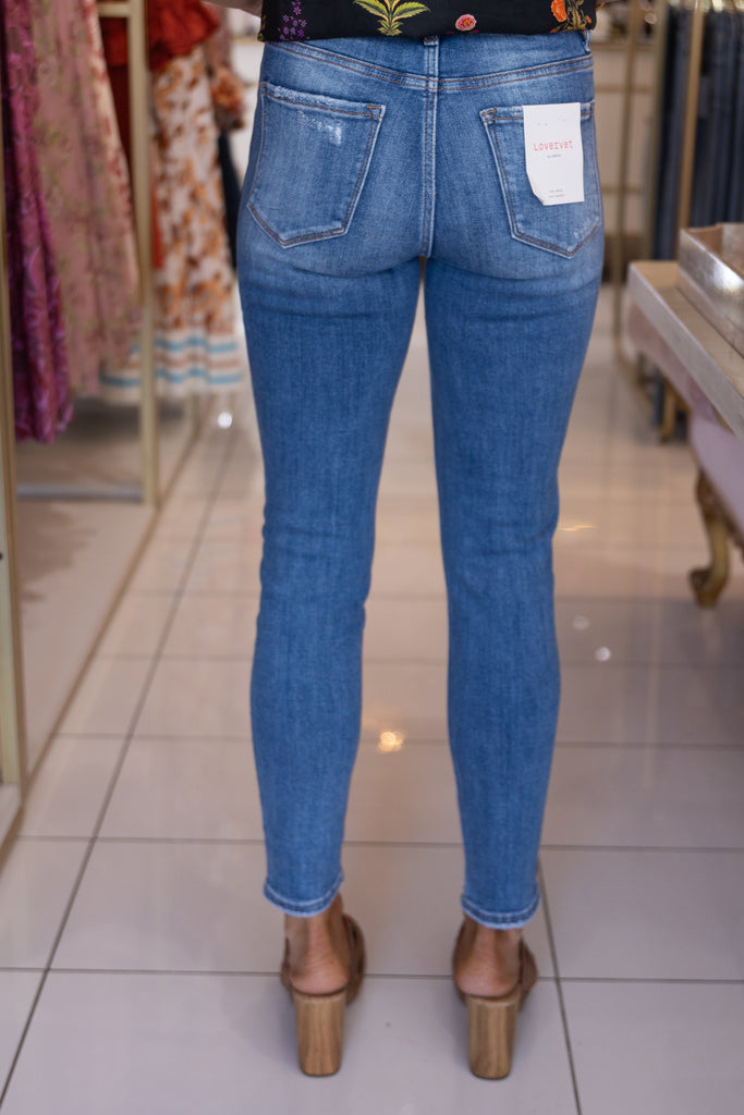 Washed & Worn Skinny Jeans