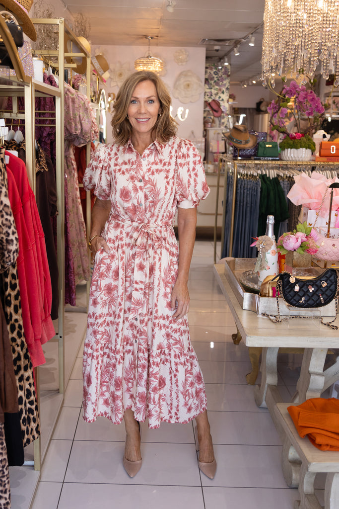 Cranberry Vine Dress