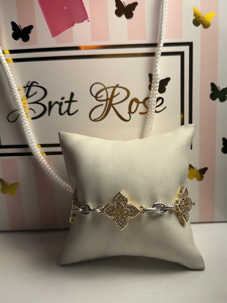 Golden Clover Grace Bracelet