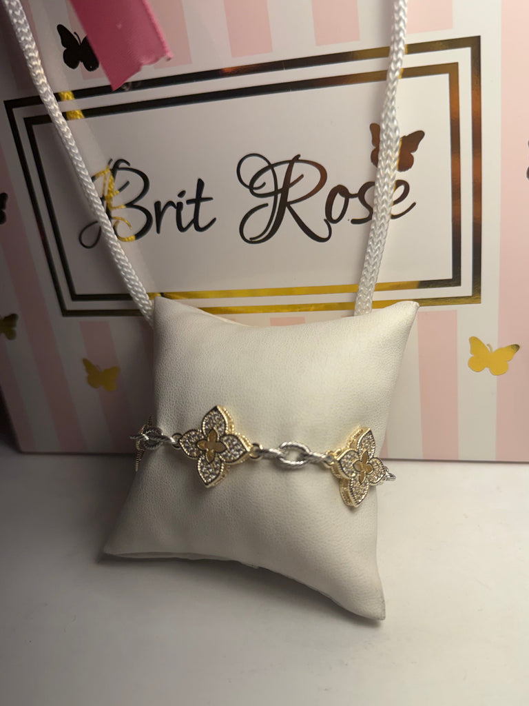 Golden Clover Grace Bracelet
