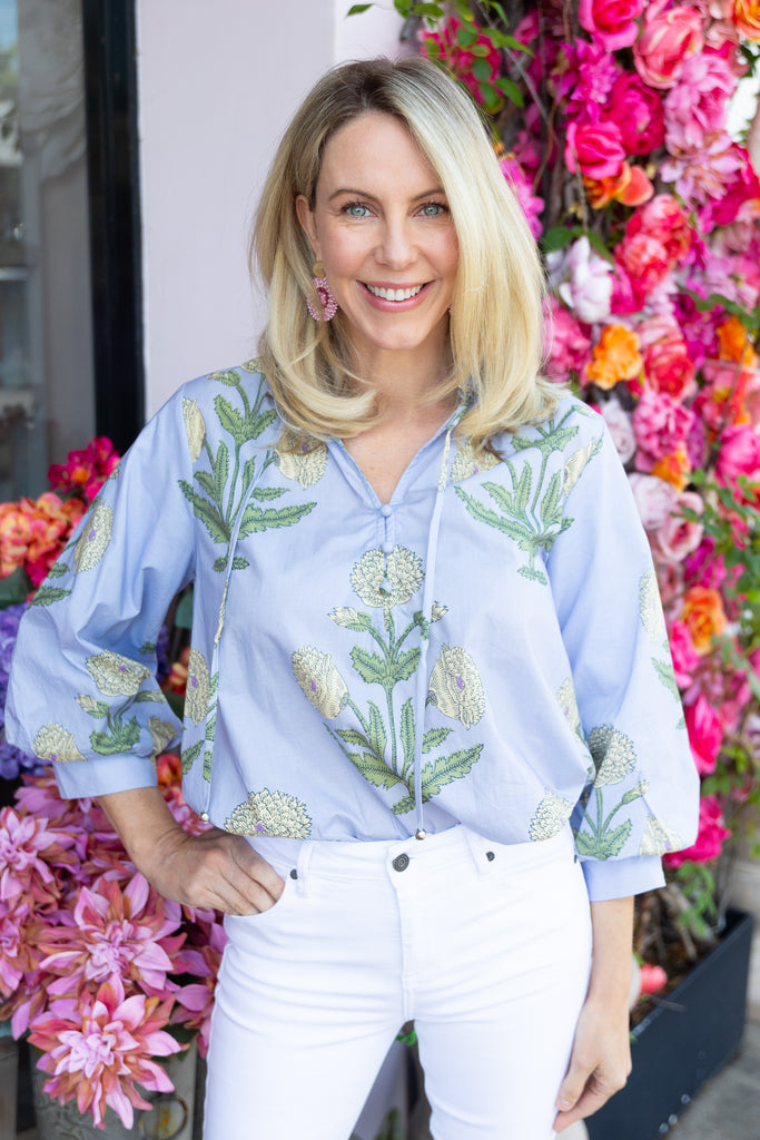 Lavender Meadow Blouse