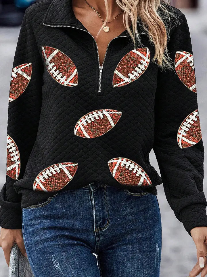 Game Day Glitter Pullover