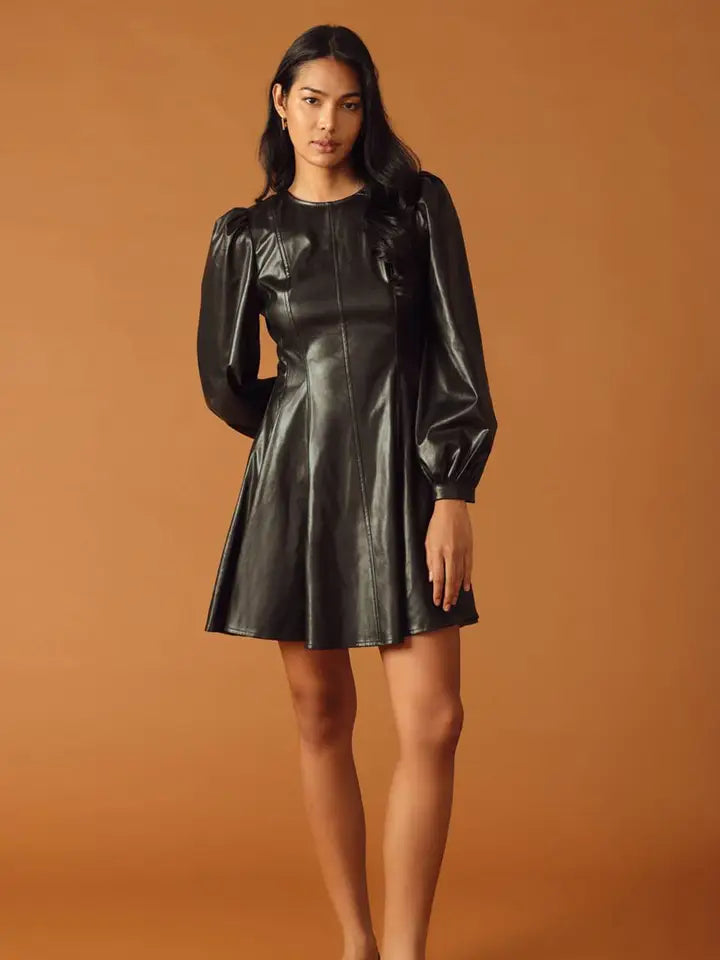 Leather Kiss Dress