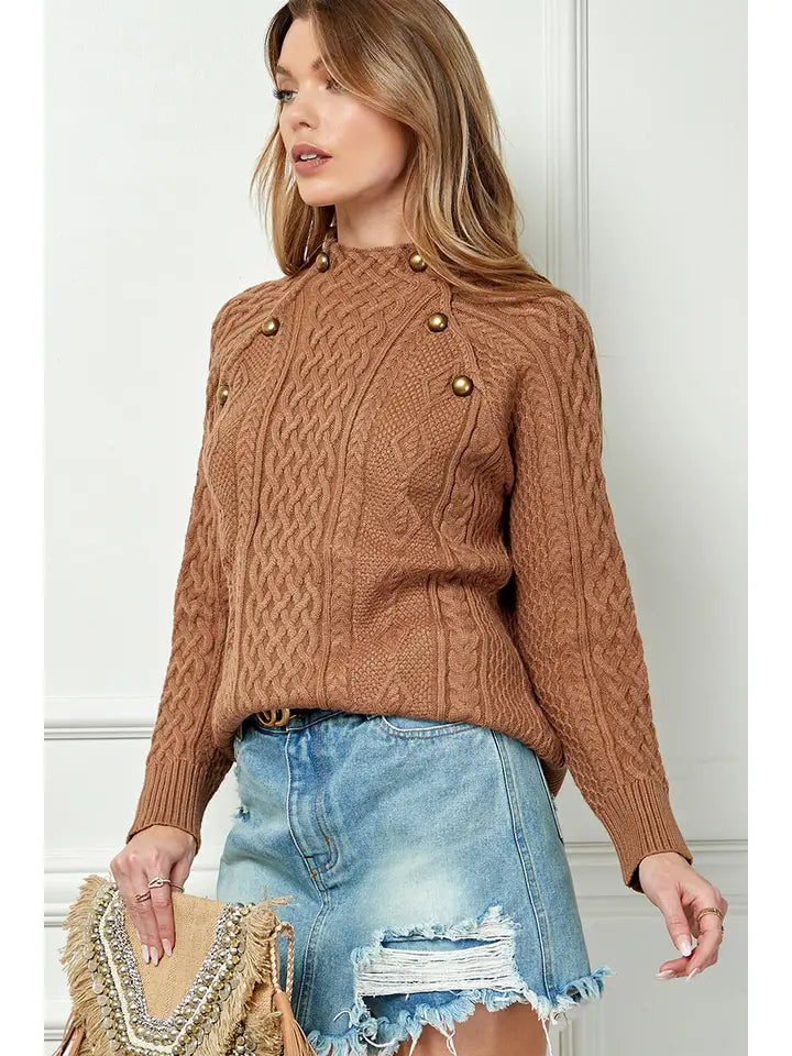 Toffee Trails Pullover