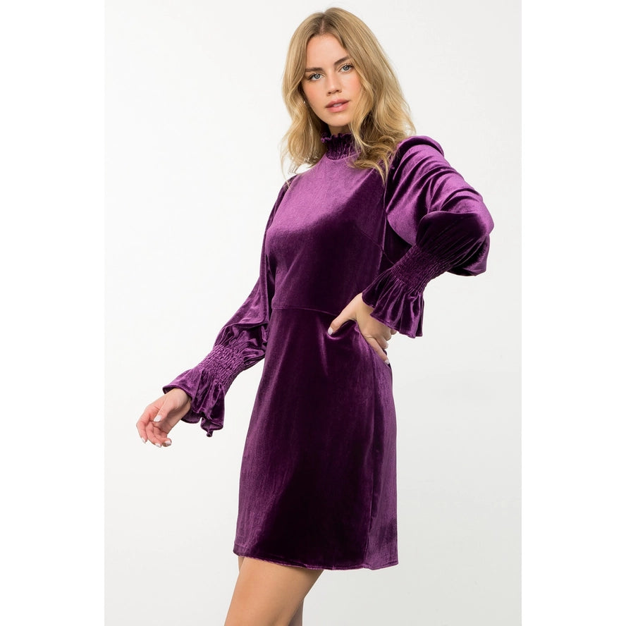Velvet Amethyst Dress