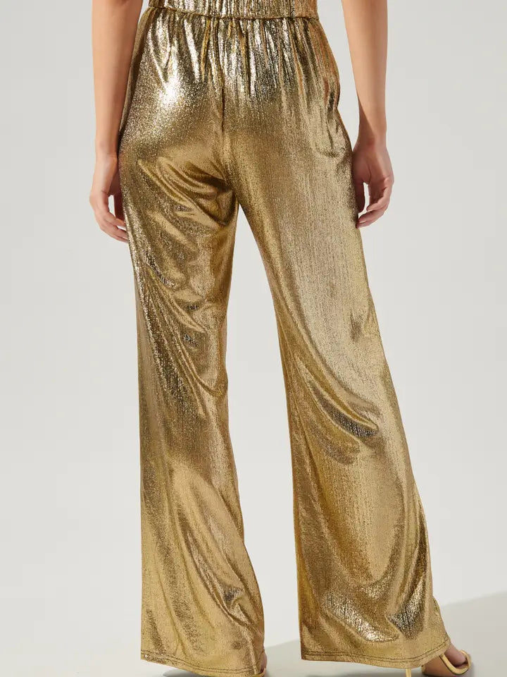 Aurora Shine Gold Pants