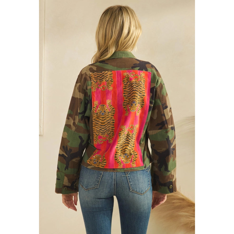 Fierce Terrain Patchwork Jacket