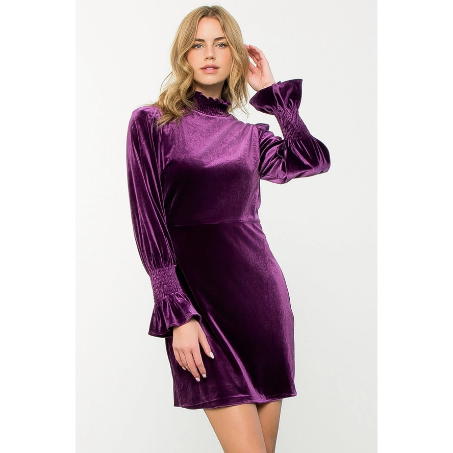 Velvet Amethyst Dress