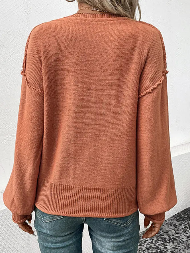 Pumpkin Pullover Sweater
