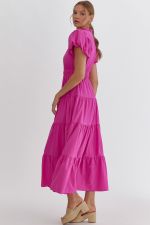 Sashay My Way Midi - Magenta