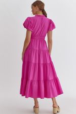 Sashay My Way Midi - Magenta