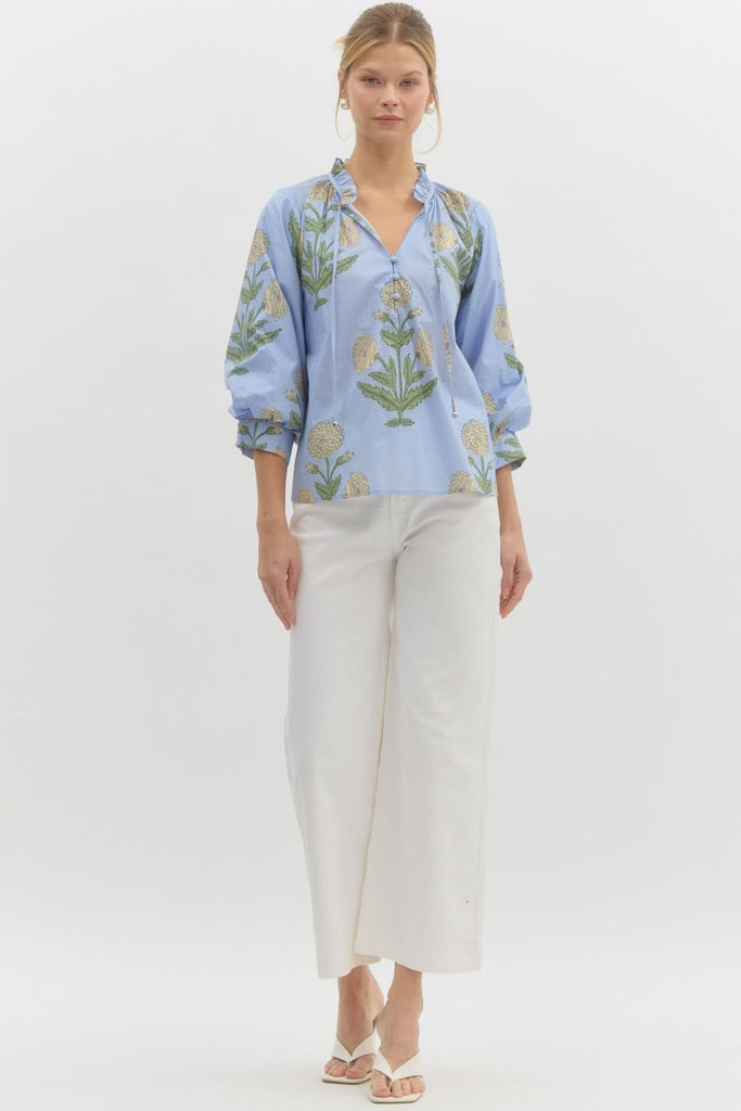 Lavender Meadow Blouse