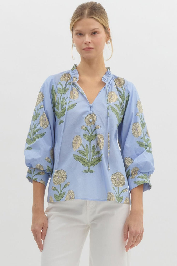 Lavender Meadow Blouse