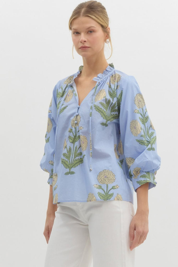 Lavender Meadow Blouse